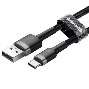 Baseus Cafule cavo USB-A a USB-C 0,5m grigio+nero