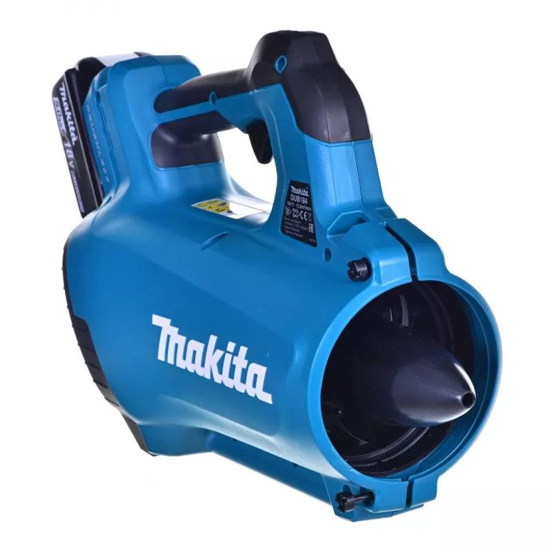 Makita DUB184RT soffiatore a batteria 176 km/h 18 V nero blu