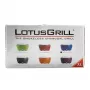 LotusGrill G435 U Blue grill a carbonella portatile