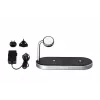 Verbatim stazione di ricarica wireless 3-in-1 con alimentatore AC - nero