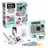 Canal Toys fotocamera istantanea retro - stampante termica bianco e nero, LCD 2,4 inch, 12 MP, USB-C, per bambini da 6 anni