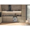 Whirlpool W7IHT40T lavastoviglie da incasso, 15 coperti, 8 programmi, 6th Sense, terzo cestello, apertura automatica della porta