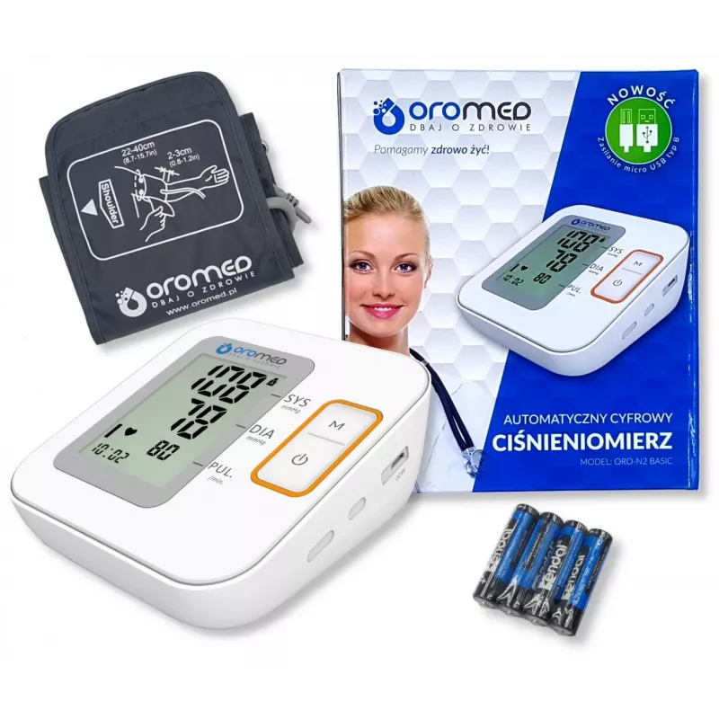 oromed Oro-Med ORO-N2 BASIC misuratore di pressione da braccio