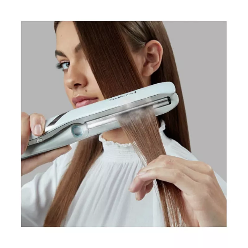 Piastra per capelli Remington Hydraluxe Pro S9001 bianca