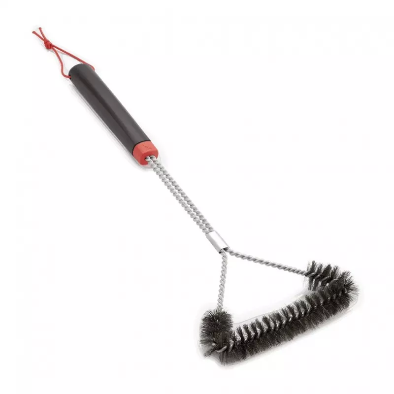 Weber spazzola per griglia a tre lati 46cm