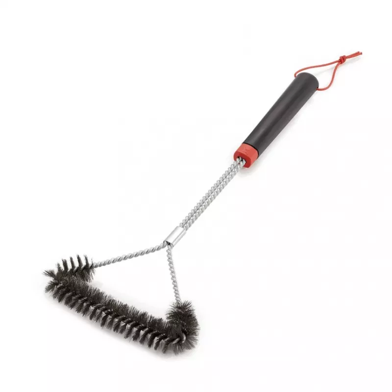 Weber spazzola per griglia a tre lati 46cm