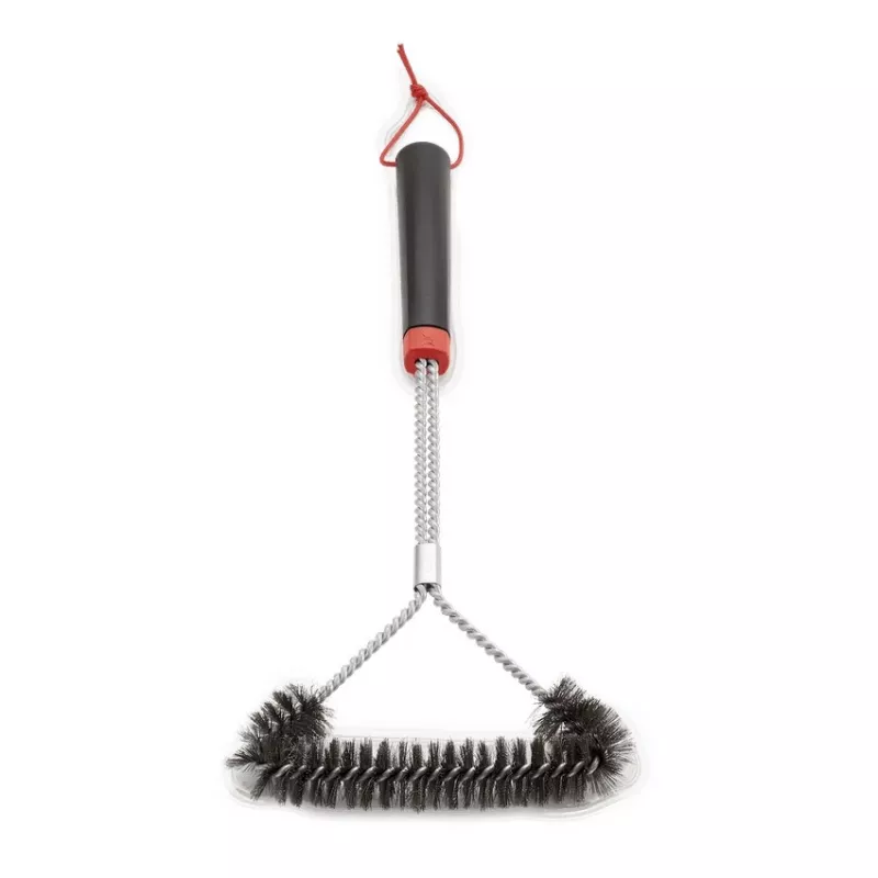 Weber spazzola per griglia a tre lati 46cm