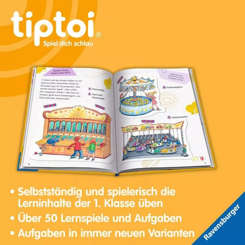 RAVENSBURGER tiptoi Impara con me! Matematica 1ª classe libro interattivo