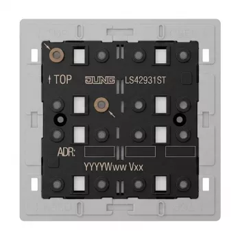JUNG KNX Tastsensor-Modul LS 4293 1ST, 3-fach, F40, Secure, LS-Design