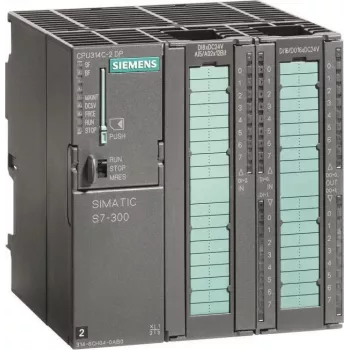 Siemens SIMATIC S7-300 CPU 314C-2 DP CPU compatta, MPI, 24 DI/16 DO, 4 AI/2 AO, 192 KB di memoria di lavoro