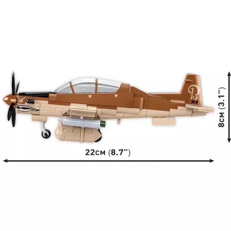 COBI KLOCKI Blocks AT-6 Wolverine set di costruzioni da 263 pezzi