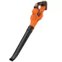 Black & Decker GWC1820PCB-XJ 18V PowerCommand Boost soffiatore per foglie a batteria 209 km/h nero arancione