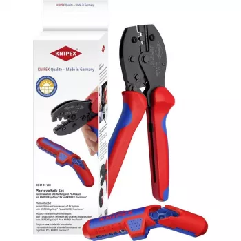 KNIPEX Set di utensili spellafili per installazione fotovoltaica 2x (00 31 31 V01 SB)