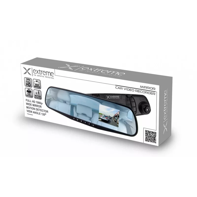 ESPERANZA Extreme XDR103 dashcam a specchietto retrovisore 1080p Full HD grandangolo 170°