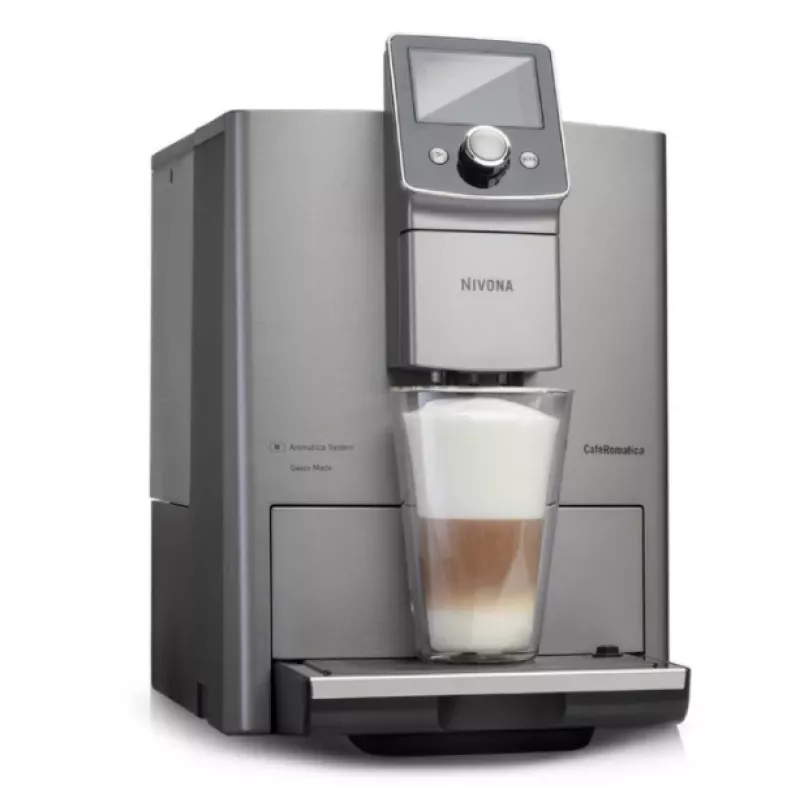 NIVONA Cafe Romatica 8 Series NICR 821 Macchina da caffè automatica titanio/cromo