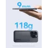 USAMS Power Bank 5000mAh 20W PD MagSafe wireless grigio