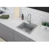 DEANTE Rubinetto da cucina grigio grafite miscelatore monocomando ottone bocca a U orientabile