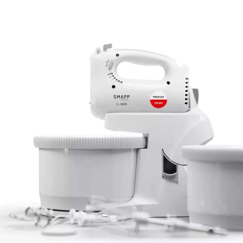 SMAPP mixer a mano con 2 ciotole 451.66 bianco