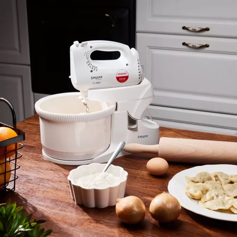 SMAPP mixer a mano con 2 ciotole 451.66 bianco