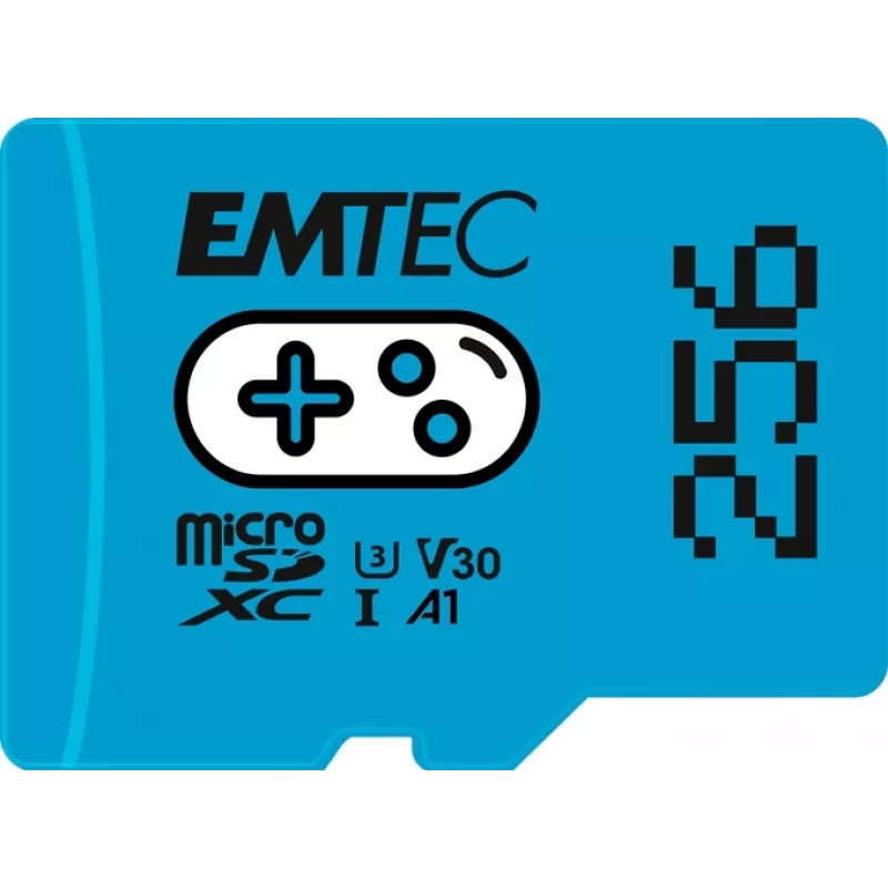 EMTEC Gaming microSDXC 256 GB UHS-I U3 V30 A1 scheda di memoria