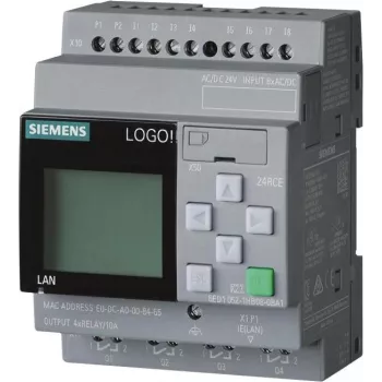 Siemens LOGO! 24 RCE modulo logico 8.4 (6ED1052-1HB08-0BA2)