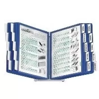 Durable VARIO Sistema pannello espositivo DIN A4 blu con 20 pannelli