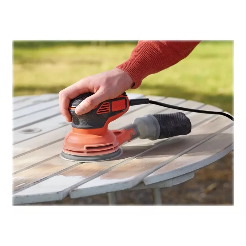 BLACK+DECKER Levigatrice orbitale 240 W, 125 mm, 230 V