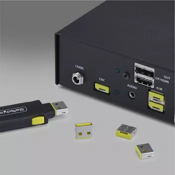 StarTech.com USB-A Port Blocker connettori di ricambio 25 pezzi - inserti di blocco rossi per USB-A-PORT-BLOCKER - sicurezza USB-A snap-in riutilizzabile (25P-USB-A-BLOCKER)