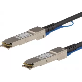 StarTech.com 3m QSFP-H40G-CU3M cavo QSFP+ Direct Attach Copper compatibile - cavo Twinax passivo 40G QSFP+ - SFF-8436 - nero