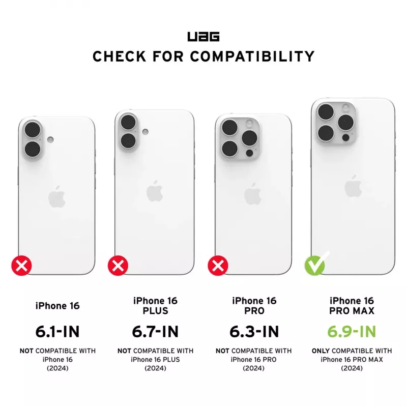 Custodia URBAN ARMOR GEAR UAG Plasma XTE MagSafe con supporto per iPhone 16