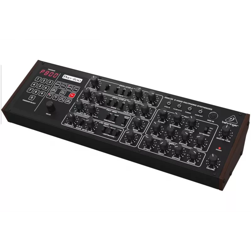 Sintetizzatore analogico Behringer PRO-800 – modulo desktop a 8 voci con 16 VCO, arpeggiatore e Poly Chain