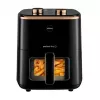 Friggitrice senza olio ELDOM FRITTA 5,0 L temperatura regolabile timer 1500 W singola 5 L friggitrice ad aria standalone nero