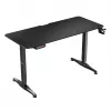 Scrivania gaming HUZARO HERO 8.5 nero 140x60 cm