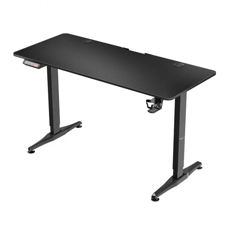 Scrivania gaming HUZARO HERO 8.5 nero 140x60 cm