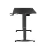 Scrivania gaming HUZARO HERO 8.5 nero 140x60 cm