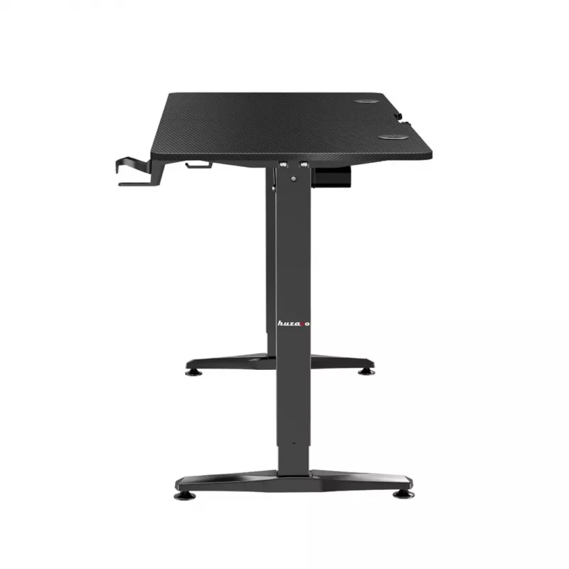 Scrivania gaming HUZARO HERO 8.5 nero 140x60 cm