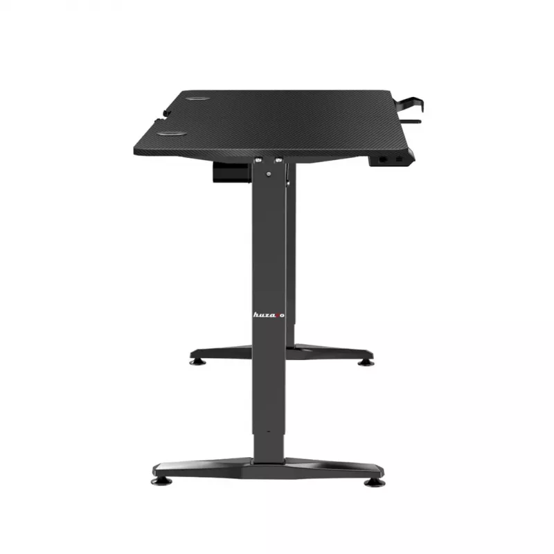 Scrivania gaming HUZARO HERO 8.5 nero 140x60 cm
