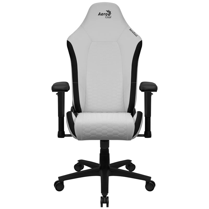 Aerocool Crown Leatherette Moonstone White sedia da gaming