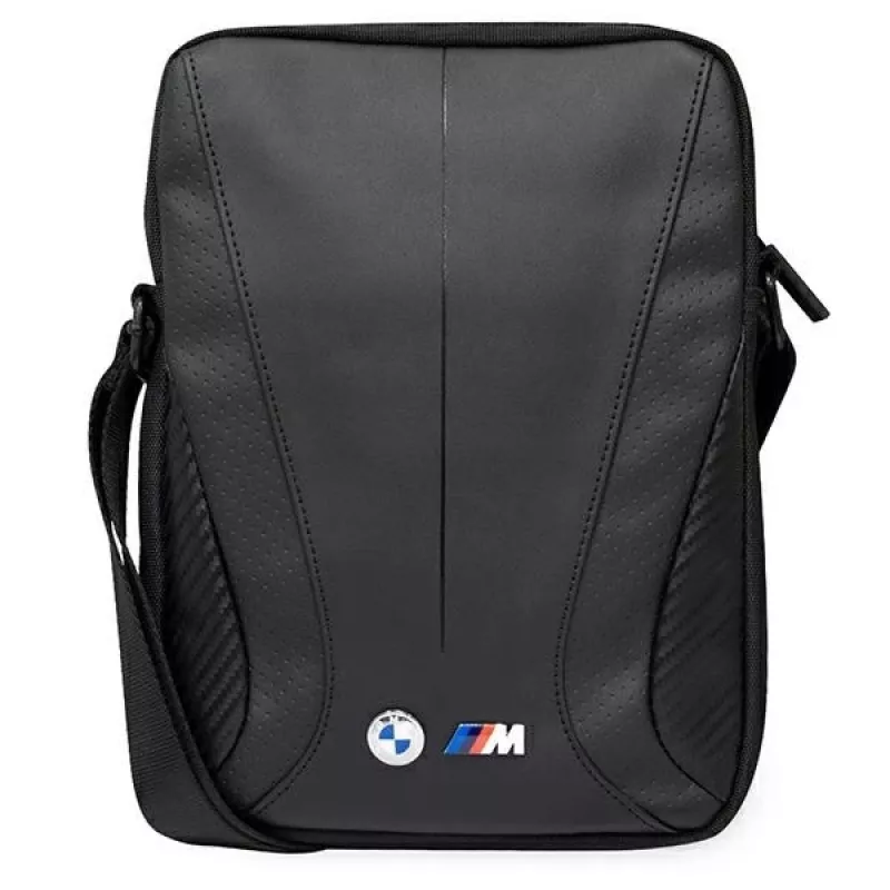 Borsa per tablet BMW Carbon Tricolour 10 inch nera
