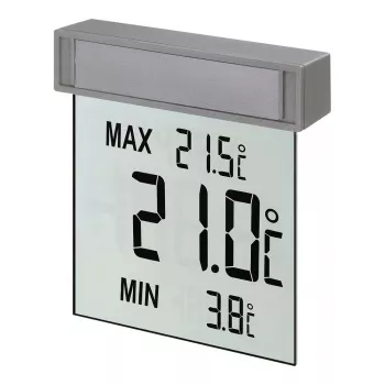 Termometro digitale da finestra TFA Vision argento/grigio (30.1025)