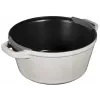 Staub 40508-385-0 La Cocotte casseruola rotonda in ghisa, pirofila
