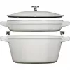 Staub 40508-385-0 La Cocotte casseruola rotonda in ghisa, pirofila