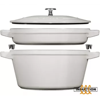 Cocotte Staub La Cocotte tegame in ghisa rotondo 24 cm 3,8 L nero