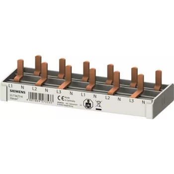 Siemens 5ST3673-6 barra a pettine compatta 10 mm² 6 TE 1 polo grigio