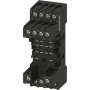 Siemens LZS PT78740 zoccolo relè 4 poli connessione a vite nero