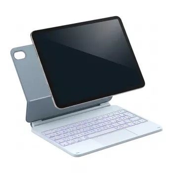 Inateck custodia per tastiera per iPad 10 QWERTZ blu