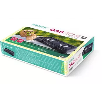 Brock GS 2002 BK fornello a gas portatile - nero