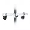 Topeak Dual-Touch cavalletto per biciclette da pavimento a soffitto per 2 biciclette, nero/argento