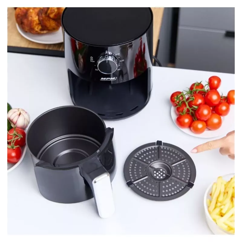 MPM MFR-12 friggitrice ad aria calda 1500W 3,2L nero