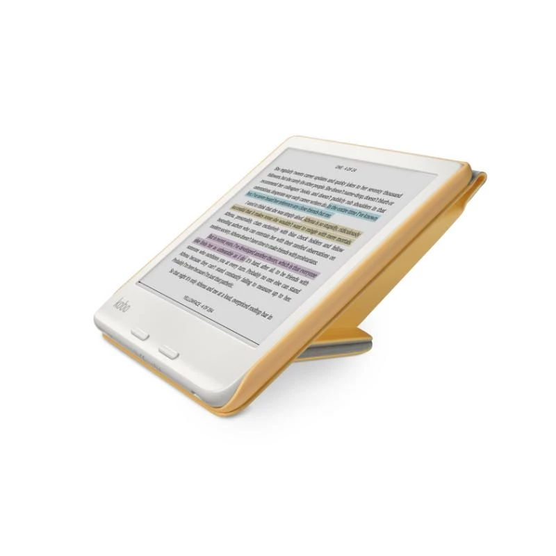 Kobo SleepCover per Libra 2 - custodia a libro con funzione sleep/wake - giallo
